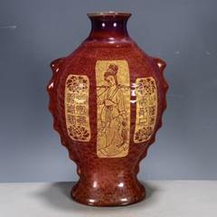 青花弥勒仏  陶磁器 装飾品 現代工芸品 美術品 置物 青花弥勒仏像 陶磁器 美術品 装飾品 工芸品 置物 - メルカリ