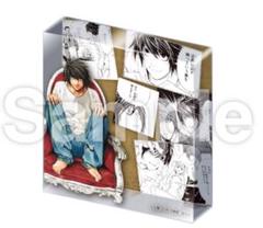 (⌒▽⌒)　デスノート　アクリルブロックほか ダイカット アクリルブロック DEATHNOTE デスノート DMMくじ