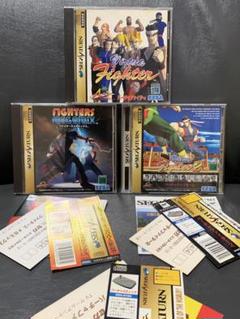 セガサターン バーチャファイター　格闘ゲーム3本セット