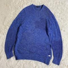 ROSASEN - coco 中古 ロサーセン ROSASEN メンズ セーター M 紺×青×グレー 長袖 クルーネック 裏地付き カモフラ ROSASEN - coco 中古 ロサーセン ROSASEN メンズ セーター M 紺