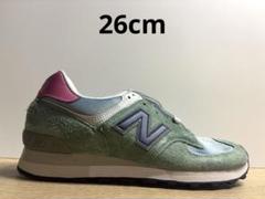 New Balance 576 ブラック/グリーン スニーカー 陶器ろうそく。。 NEW_BALANCE_576_MADE_IN_ENGLAN