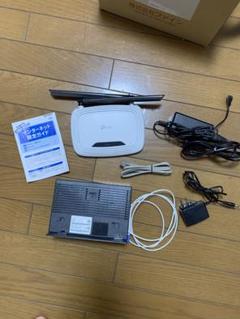 TP-Link TL-WR841N ルーターとNTT GE-ONUのサムネイル