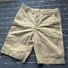 GAPベージュ ハーフパンツ ジッパーフライ150