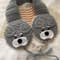 【専用】イヤーマフ　耳当て　ハンドメイド　編み物 編み物】ハートイヤーマフの作り方/Diy earmuffs/귀도리 만들기