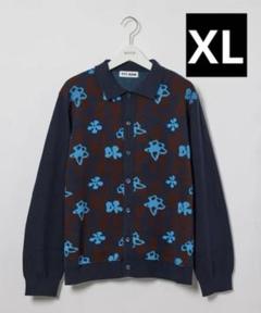 TTT MSW 花柄ジップニット TTT MSW（ティー）の「Flower camo knit polo（ニット/セーター