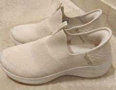 SKECHERS Slip-ins 　 ホワイト スリッポン　24.5センチ