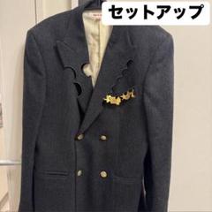 MASU（エムエーエスユー）のNIBBLED BLAZER CHRACOALの通販