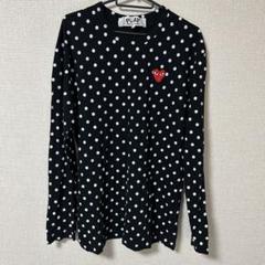 COMME des GARÇONS PLAY ドット柄 長袖Tシャツ 2025年最新】PLAY COMME des GARCONS 柄・デザイン：ドット