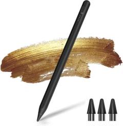 タッチペン スタイラスペン 磁気吸着対応 充電式　iPad　iPhone　黒