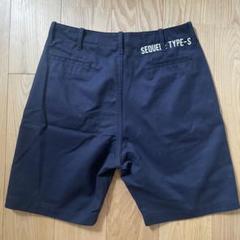 SEQUEL  TYPEーS リペアショートパンツ SEQUEL TYPE-S ネイビー ショートパンツ fragment - メルカリ