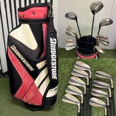 メンズゴルフクラブセット　【BRIDGESTONE】【PRGR】【初心者用】★
