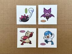 ポケモンパンシール 4枚
