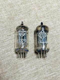 Telefunken ECC83 中古 真空管 2本セット TELEFUNKEN ECC83 真空管 2本セット - メルカリ