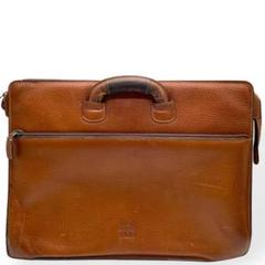 LOEWE ロエベ　ビジネスバッグ　レザー　ブラウン　A4収納