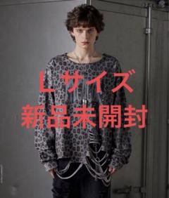最安値】GRANCY 総柄ラインストーングラフィックロンT ブラック