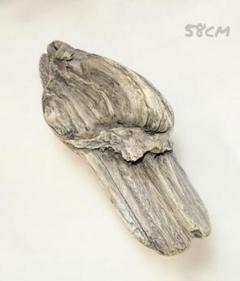 ✦モアイ像✦みたいな自然流58cm　おもしろ雑貨　オブジェ　流木塊　石像風　飾り