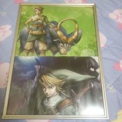ゼルダの伝説 トワイライトプリンセス ハンドメイドポスター