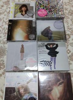YUKI　CD　8枚セット　特典付き（シール　クリアファイル）