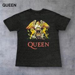 【1234】QueenクイーンバンドTシャツ半袖チャコールグレーLビッグサイズ