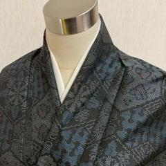 KJ1587 大島紬 身丈161cm 着物 正絹