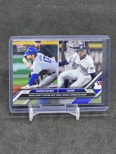 残1 TOPPS NOW 大谷翔平 イチロー 日本人最多盗塁 OS-768