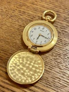 SEIKO セイコー 懐中時計 ポケットウォッチ クォーツ 稼働品