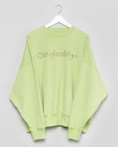 【beautiful people】ライトグリーン プリント スウェットのサムネイル