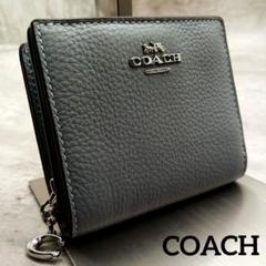 未使用❗️箱付き　コーチ　coach 二つ折財布　ラウンドファスナー ラメ 2025年最新】コーチ 財布 未使用の人気アイテム - メルカリ