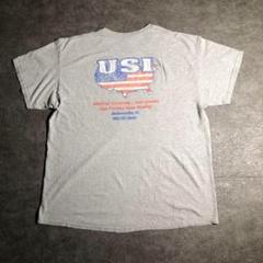【ヴィンテージ】プリントTシャツ アメリカン ZSM4 グレー 古着