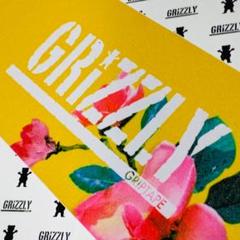 スケボー デッキテープ グリズリー ロゴ Blossom Stamp