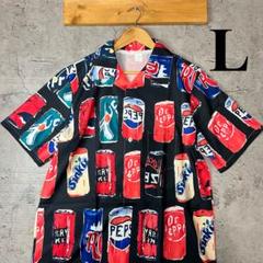 80s 90s 古着　コカコーラ　ポケットシャツ　フランネル　アロハ　レトロ 2025年最新】アロハシャツ コーラの人気アイテム - メルカリ