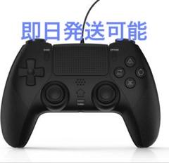 ブラック 有線コントローラー PS4