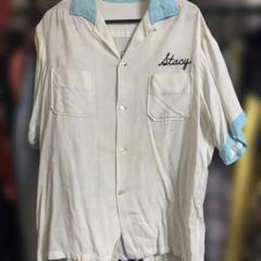 50’s vintage boring shirt レーヨン