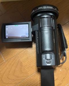 Sony 4K FDR-AX30 ビデオカメラ ＋　アクセサリー fdr-ax30_open.jpg