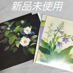 ◊新品未使用◊がんぴ舎 お得♪『沙羅の花(夏椿)』『ぎぼうし』ちぎり絵キット