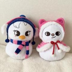 Stray Kids スキズ ポガリ ジニレット 雪だるま ぬいぐるみ Stray Kids スキズ ポガリ ジニレット 雪だるま ぬいぐるみ