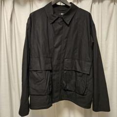 UNIQLO C 25SSコットンショートブルゾン XL ブラック　ユニクロ　C UNIQLO C 25SSコットンショートブルゾン XL ブラック