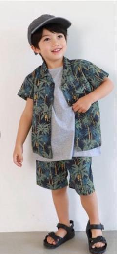 アロハ上下セット　セットアップ　100