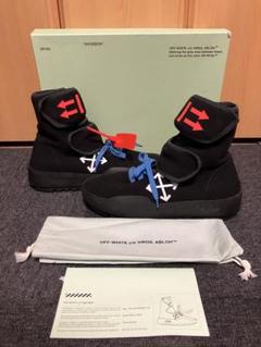 ●中古OFF-WHITE MOTO WRAP SNEAKER OMIAスニーカー