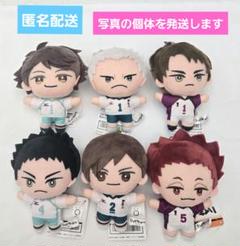 ハイキュー!!　みにコレ　ぬいぐるみマスコット3 全6種　コンプリート