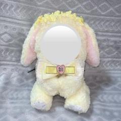 ハンドメイド ぬい服 着ぐるみ 16cm用 おすわりぬい服 にじぬい 黄色