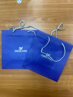 SWAROVSKI紙袋(約23.5cm×約23cmマチ約11)