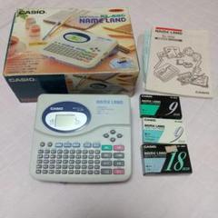 CASIO 漢字ラベルライター KL-550 NAME LAND テープ4個付きのサムネイル