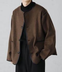 epnok パイピングノーカラージャケット セットアップ【専用】 epnok（エプノック）の「パイピングノーカラージャケット（ノー