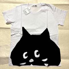 【新品未開封】FEEDER 猫の顔Tシャツ Lサイズ にゃー 猫顔プリント Tシャツ サイズ2 - メルカリ