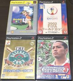 【匿名配送】ps2 スポーツソフト　4つセット