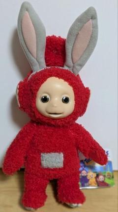 【新品】テレタビーズ　うさ耳ぬいぐるみ　ポー　レッド