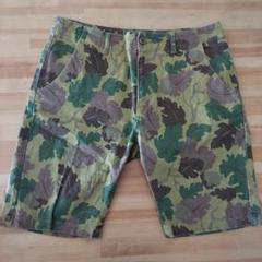 BEAMS HEART カモフラージュ ショートパンツ　Mサイズ