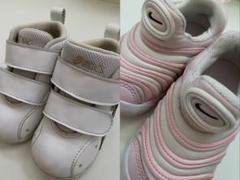 ベビーシューズ アシックス ナイキ NIKE 13センチ 2足セット キッズ