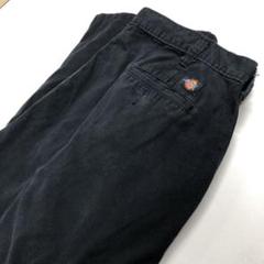 Dickies W38L30 ワークパンツ ブラックメンズL